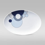 Imperial Cabaret Blue Oval Plate
