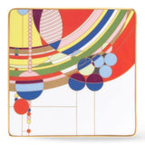 March Balloons Square Plate