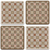 Robie Sconce Coasters, Set of 4