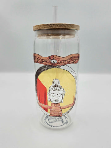 Buddha Glass Bottle