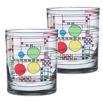 Coonley Playhouse Double Old Fashioned Glass - Set of 2