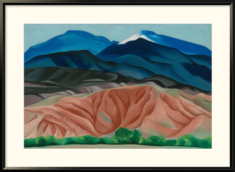 DS Georgia O’Keeffe Black Mesa Landscape, New Mexico / Out Back of Marie's II, 1930.