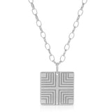 Sincerity Square Necklace