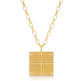 Sincerity Square Necklace