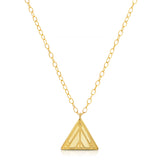 Courage Triangle Necklace