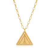 Courage Triangle Necklace