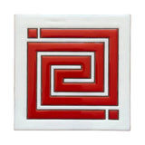 Whirling Arrow 6" x 6" Tile