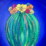 Art Box Premium Kit - Flowered Cactus