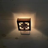 Prairie School Art Glass Pieces Night Light