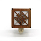 Prairie School Art Glass Pieces Night Light