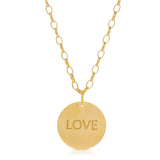 Love Circle Necklace