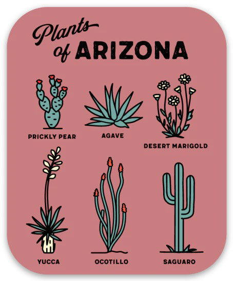 Plants of Arizona Sticker