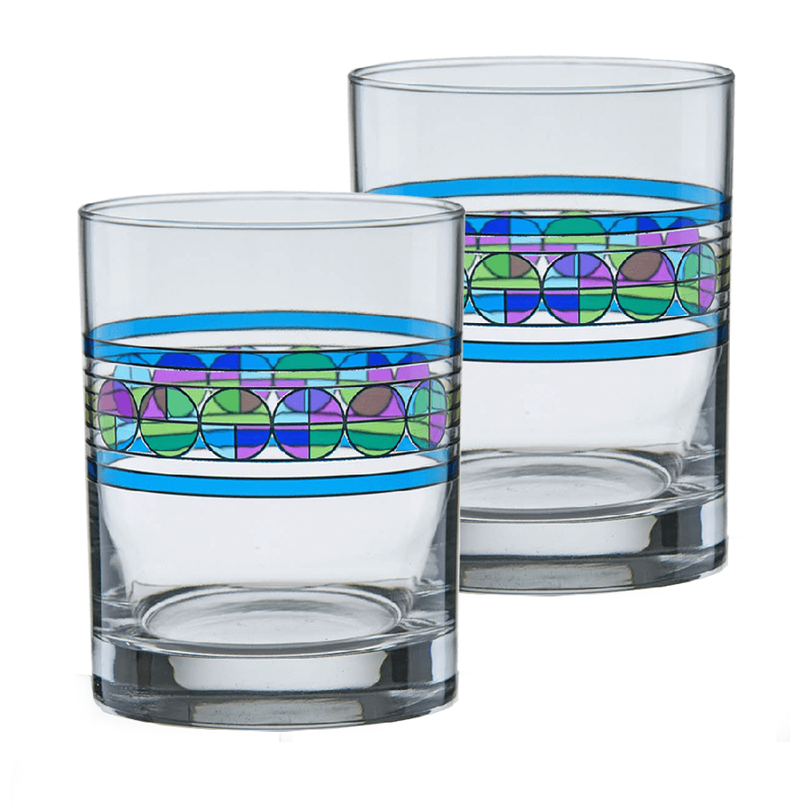 Saguaro Double Old Fashioned Glass - Set of 2