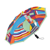 Hoffman Rug Folding Travel Umbrella