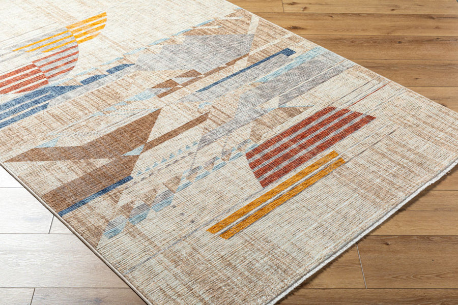 DS Masselink Abstraction 1 Machine Woven Rug