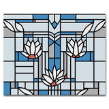 Waterlilies Tempered Glass Cutting Board