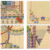 100th Anniversary Liberty Covers Coasters, Set of 4