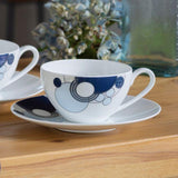 Imperial Cabaret Blue Cup and Saucer