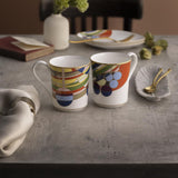 March Balloons Mugs, Set of 2