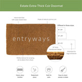 Handmade Estate Doormat