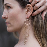 Modern Madini Hoop de Hoop Dangle Earring