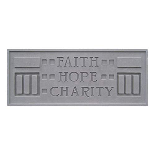 DS Larkin Plaque - Faith Hope Charity