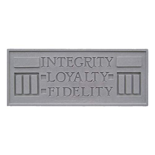 DS Larkin Plaque - Integrity Loyalty Fidelity