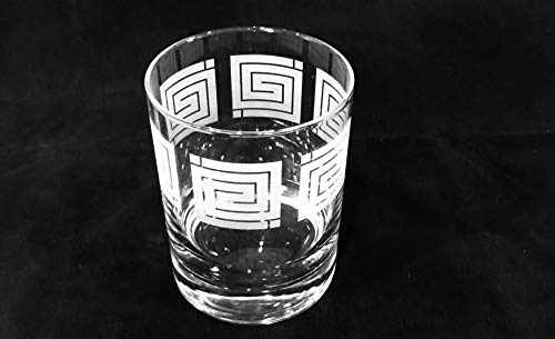 Taliesin West Whirling Arrow Double Old Fashioned Glass.