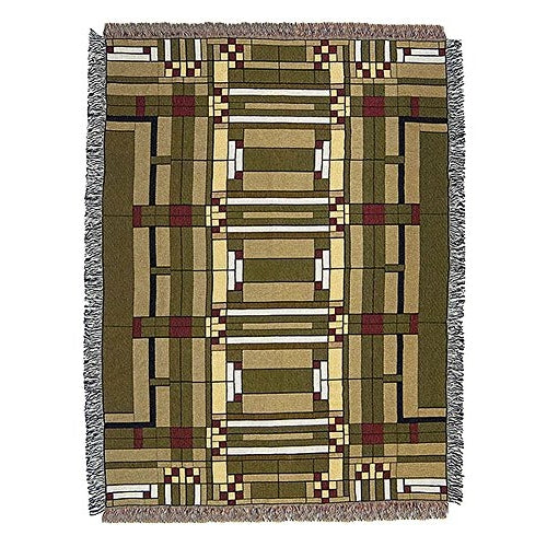 Oak Park Skylight Throw Blanket top