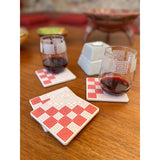 Taliesin West Whirling Arrow Square Coasters, Set of 4