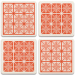 Dana Thomas House Coasters, tops of four in set