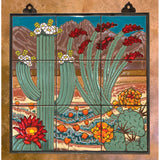 Desert Scene - Left Side 18" x 18" Mural