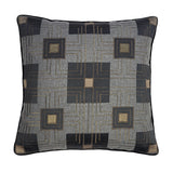Storer Block Embroidered Pillow