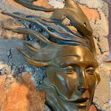 Fragment of Awakening Sculpture by Heloise Crista