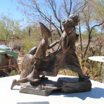Pinocchio Sculpture by Heloise Crista.