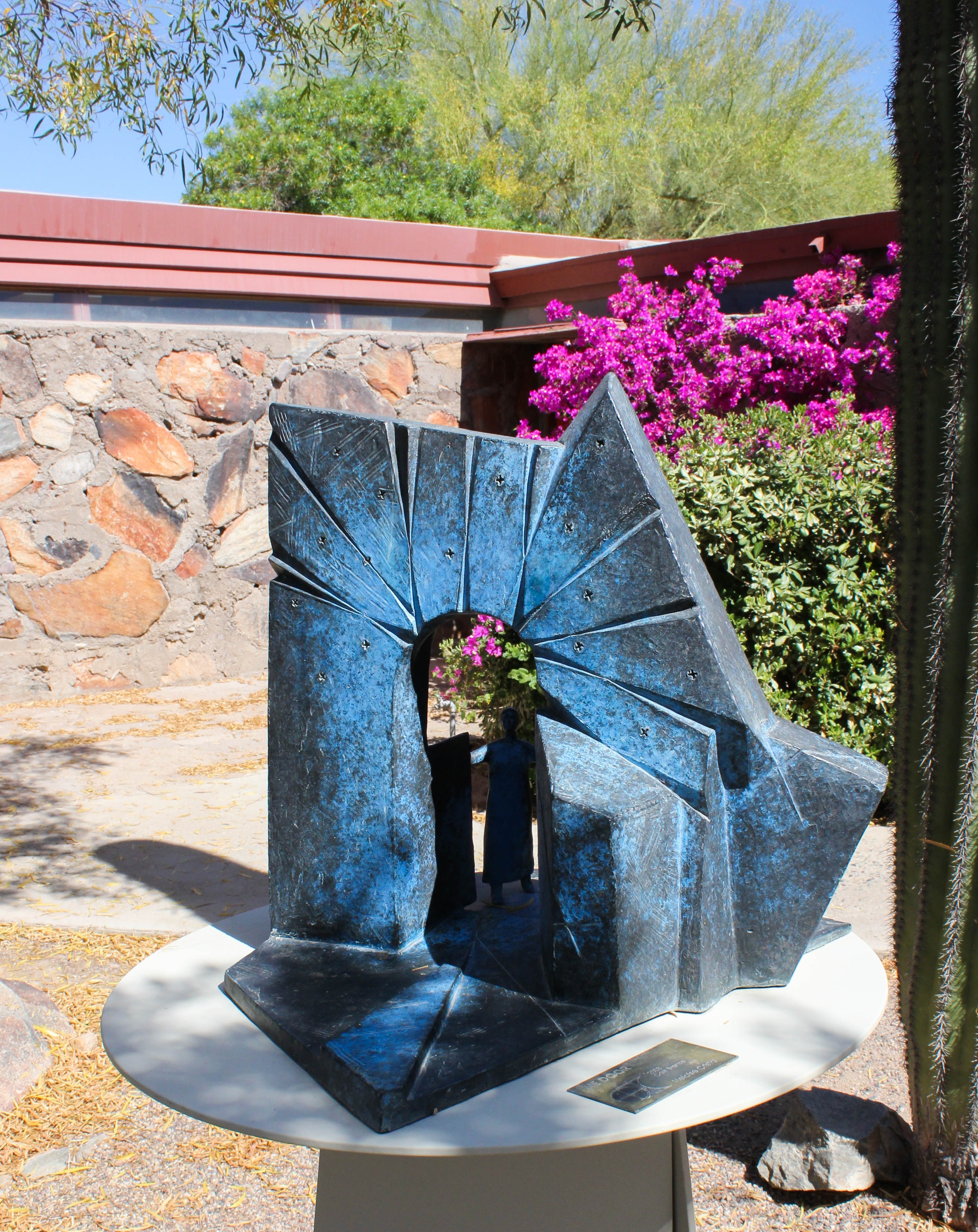 The Door Sculpture by Heloise Crista.