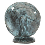 Looking for God Blue Shelf Sculpture by Heloise Crista.