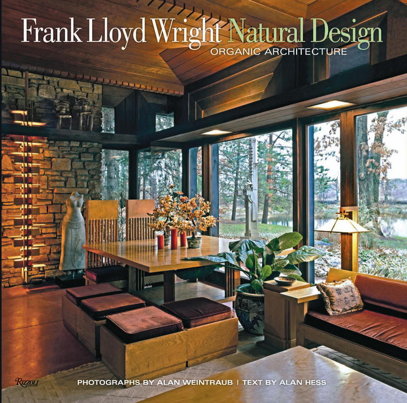 Front cover of Frank Lloyd Wright: Natural Design, Organic Architecture.