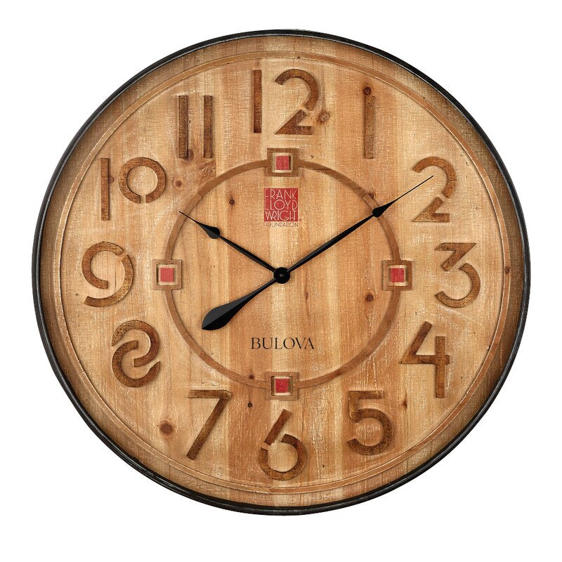 DS Taliesin Wooden Clock