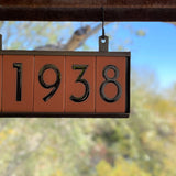 House Number Tile Frames