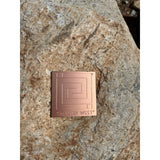 Copper Whirling Arrow Magnet