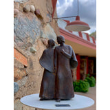 Romeo and Juliet Sculpture by Heloise Crista