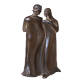 Small Romeo & Juliet Shelf Sculpture by Heloise Crista.