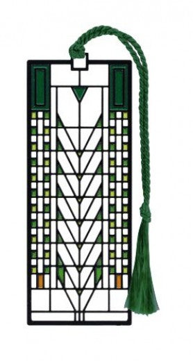 Tree of Life Bookmark with green tassel