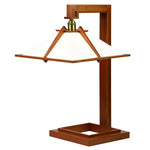Taliesin Table Lamp cherry stain