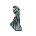 Small Madonna Blue Shelf Sculpture by Heloise Crista.