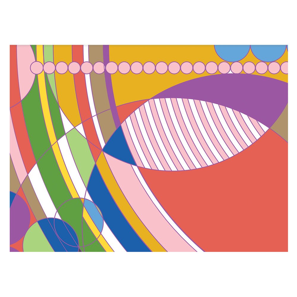 March Balloons card design, Frank Lloyd Wright Designs Notecard Boxed Set