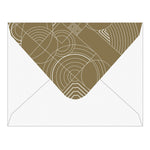 Inside envelope, Frank Lloyd Wright Designs Notecard Boxed Set
