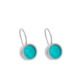 Enclosed Circle Earrings