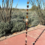 Taliesin West Rain Chain - Earthtones